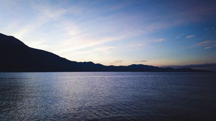 Landscape in Macedonia near lake Ohrid