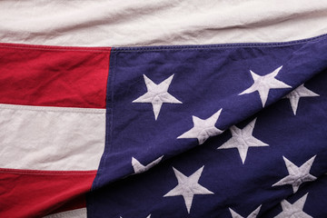 United States of America flag texture