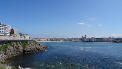 Obraz premium A Coruna is a city on the North of Spain