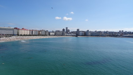 Obraz premium A Coruna is a city on the North of Spain