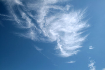 Fototapeta na wymiar beautiful clouds in the Polish sky