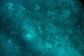 Turquoise space. Pink granite texture