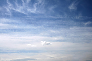 
beautiful clouds in the Polish sky