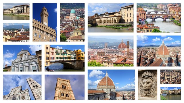 Florence photo collage