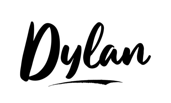 Dylan In Cursive Font