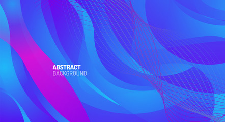 Wave pattern fluid gradients, abstract lines for Wallpaper, Banner, Background, Card, Book Illustration, landing page