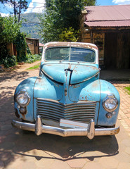 Vintage car, Clarens, Free State, South Africa