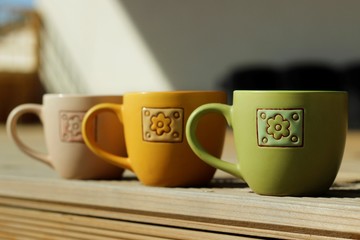 cup of coffee and cup of coffee