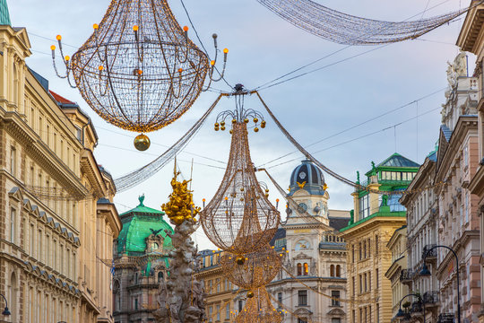 Vienna at Christmas time, Austria
