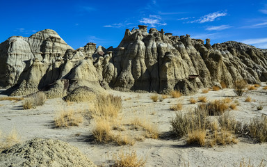 Rock formations at the Ah-shi-sle-pah Wash, Wilderness Study Area, New Mexico