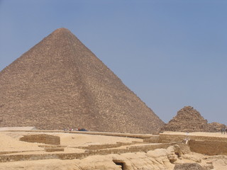 Egypt. The pyramid complex of Giza