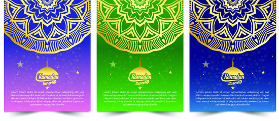 Ornate horizontal vector Cover design.banner, vintage lanterns for Ramadan wishing. Decorin Eastern style. Islamic background.Ramadan Kareem greeting card, advertising, discount, poster.luxury flyer.