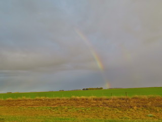 arco iris en ruta