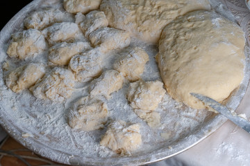 Sweet pastry for baking sweet buns