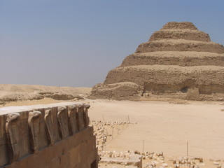 Egypt. The Djoser pyramid