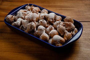 Typical Brazilian fried cake 