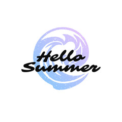 Typography summer holidays t-shirt design vector illustration.