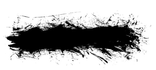 Grunge Brush Strokes Banner Background