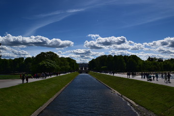 river in the park Saint-Petersburg