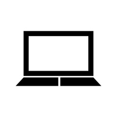 Laptop icon vector