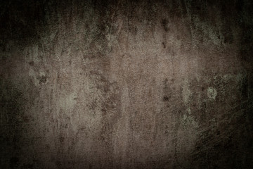 Old dark cement concrete wall textures background.