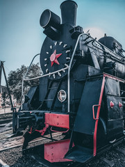old steam locomotive