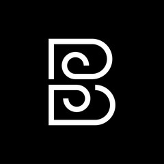 Letter BS logo