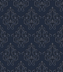 Vintage vector seamless pattern in east style.Place for text.Ornate element for design.Use for decoration wallpaper , design postcards , fabric .