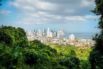 Fototapeta na wymiar Panama City view
