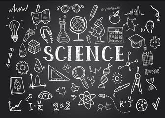 Hand drawn science 