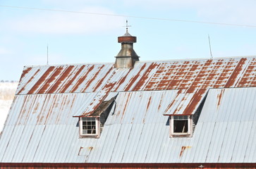 Rusty Barn Roof