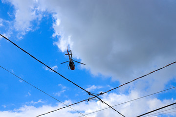 police helicopter 
