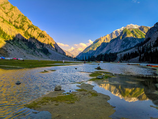Mohdand Lake, Kalam, Swat, KPK Province, Pakistan