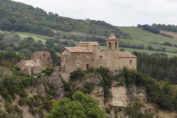 Fototapeta na wymiar Chiesa di Sant'Arduino in Le Marche, Italy.