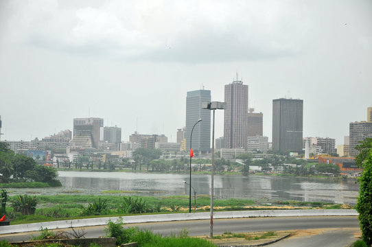 Quartier d'affaires du Plateau à Abidjan