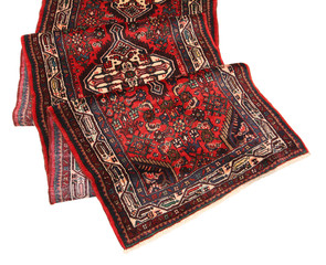 Old and modern Persian Colourful Arabesque and handmade carpet, rug gelim, and Gabbeh with the...