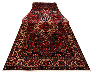 Old and modern Persian Colourful Arabesque and handmade carpet, rug gelim, and Gabbeh with the...