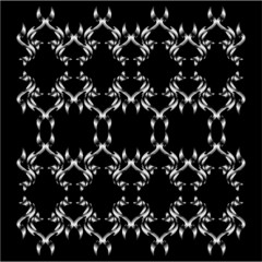 Geometric pattern print embroidery graphic design vector art