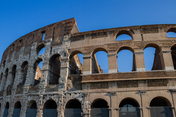 Ancient amphitheater Colosseum.