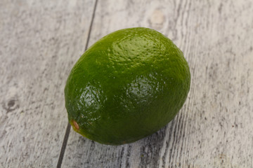 Ripe green lime