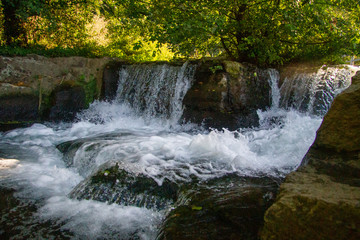 Monte Gelato waterfalls