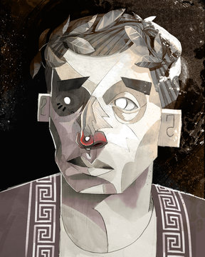 Illustration of man