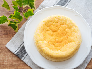 スフレチーズケーキ