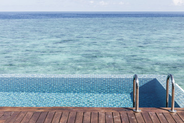 swimming pool in the sea