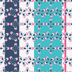 vector background pattern for modern floral motifs