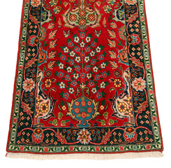 Old and modern Persian Colourful Arabesque and handmade carpet, rug gelim, and Gabbeh with the pattern.