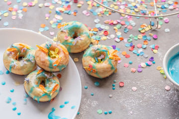 Süssigkeiten für eine Festmahlzeit wie Hanukkah Fastnacht oder Weihnacht