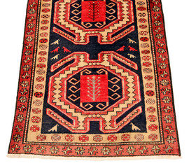 Old and modern Persian Colourful Arabesque and handmade carpet, rug gelim, and Gabbeh with the...