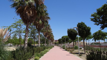 Beach resort Almeria in Andalusia, Spain