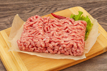 Minced meat - pork and beef